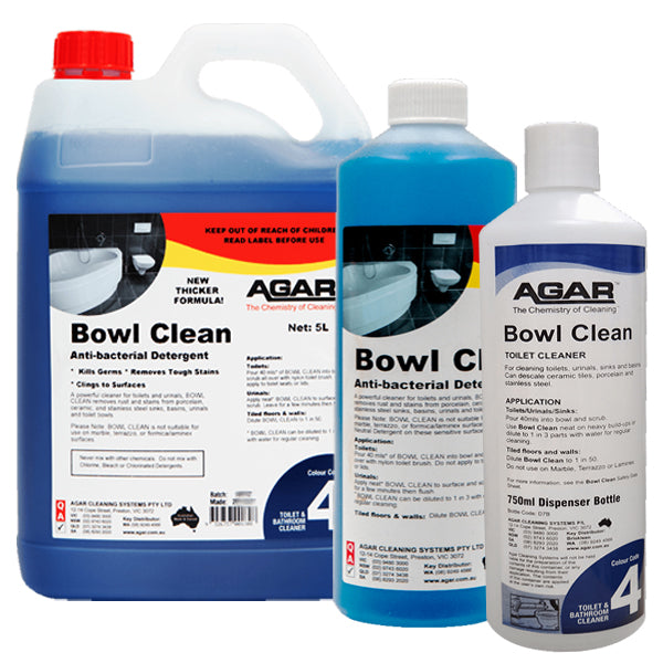 Agar Bowl Clean Powerful Toilet Cleaner 5 Litre - BOW5