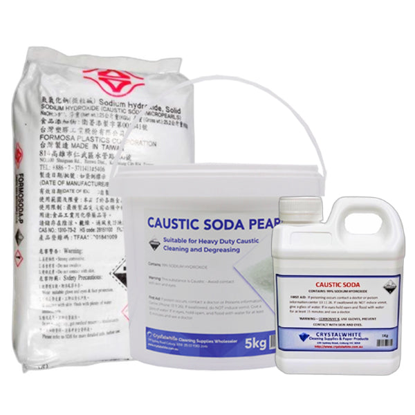 Caustic soda, sodium hydroxide