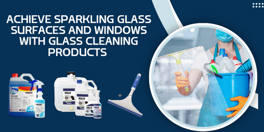 Achieve Sparkling Glass Surfaces and Windows With Glass Cleaning Products