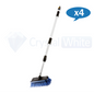 Oates | Oates Aqua Broom with Aluminium Handle Carton Quantity | Crystalwhite Cleaning Supplies Melbourne