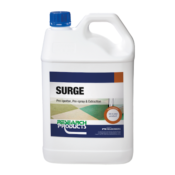 Research Products | Research Products Surge All in One Carpet Cleaner | Crystalwhite Cleaning Supplies Melbourne