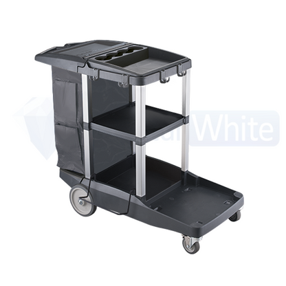 Oates | Platinum Janitors Cart MKII | Crystalwhite Cleaning Supplies Melbourne