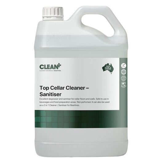 Clean Plus | Top Cellar Cleaner Sanitiser | Crystalwhite Cleaning Supplies Melbourne