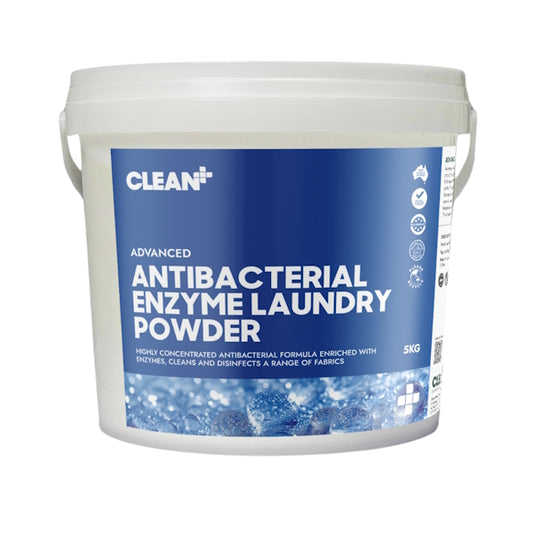 CleanPlus | Advanced Antibacterial Enzyme Laundry Powder | Crystalwhite Cleaning Supplies Melbourne