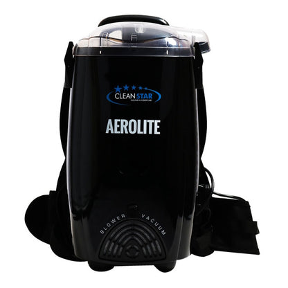 Cleanstar | Aerolite Black 1400 Watt Backpack Vacuum and Blower | Crystalwhite Cleaning Supplies Melbourne