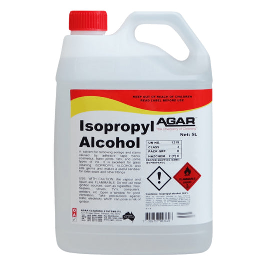 Agar | Isopropyl Alcohal | Crystalwhite Cleaning Supplies Melbourne