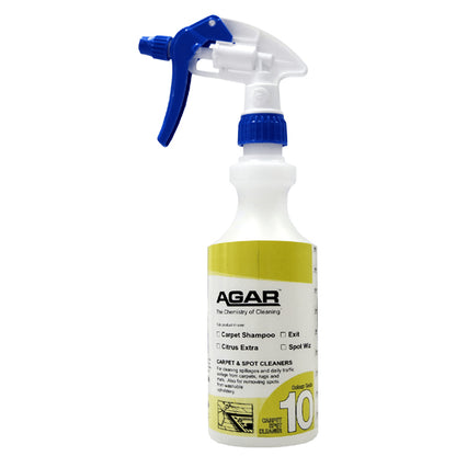 Agar | Exit Carpet Detergent 500ml Empty Bottle | Crystalwhite Cleaning Supplies Melbourne