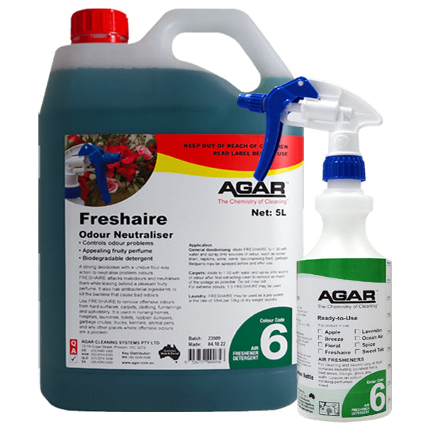 Agar | Agar Freshaire Odour Neutraliser | Crystalwhite Cleaning Supplies Melbourne