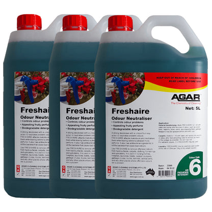 Agar | Agar Freshaire Odour Neutraliser Carton Quantity | Crystalwhite Cleaning Supplies Melbourne