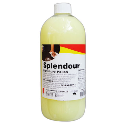 Agar | Splendour Furniture Polish 1Lt | Crystalwhite Cleaning Supplies Melbourne