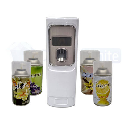 Automatic Digital Aerosol Can Dispenser | Crystalwhite Cleaning Supplies Melbourne