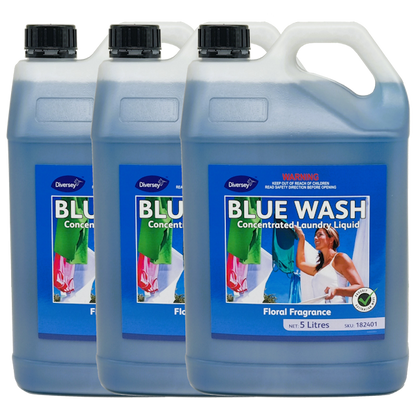 Tasman | Blue Wash Laundry Liquid 3X5Lt | Crystalwhite Cleaning Supplies Melbourne