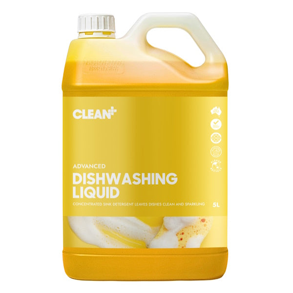 Clean Plus | Advanced Sink Dishwashing Liquid 5Lt | Crystalwhite Cleaning Supplies Melbourne