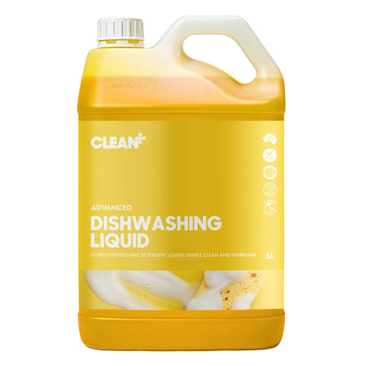 Clean Plus | Advanced Sink Dishwashing Liquid 5Lt | Crystalwhite Cleaning Supplies Melbourne