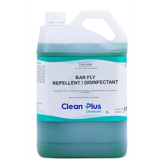 Clean Plus | Bar Fly Repellent and Disinfectant 5Lt | Crystalwhite Cleaning Supplies Melbourne