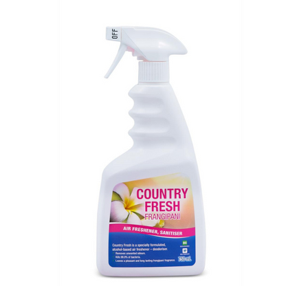 Clean Plus | Country Fresh Frangipani 750ml Air Freshener | Crystalwhite Cleaning Supplies Melbourne.