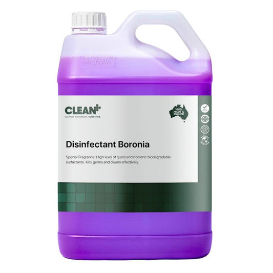 Clean Plus | Disinfectant Boronia 5Lt | Crystalwhite Cleaning Supplies Melbourne