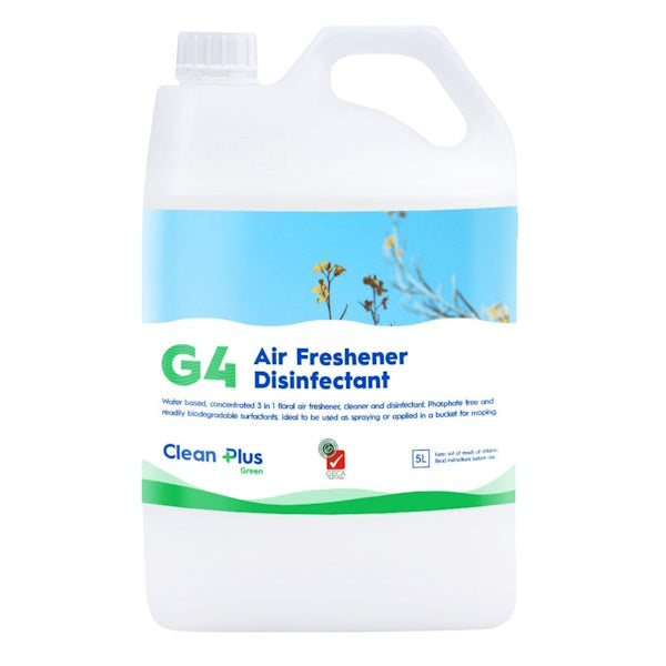 Clean Plus | G4 Air Freshener Disinfectant | Crystalwhite Cleaning Supplies Melbourne