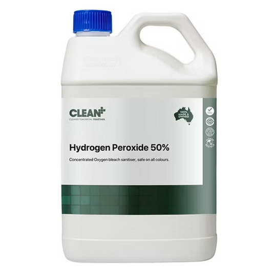 CleanPlus | Hydrogen Peroxide 50% | Crystalwhite Cleaning Supplies Melbourne.