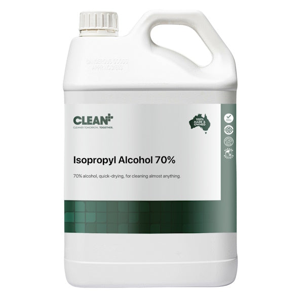 Clean Plus |  Isopropanol Alcohol 70% IPA | Crystalwhite Cleaning Supplies Melbourne