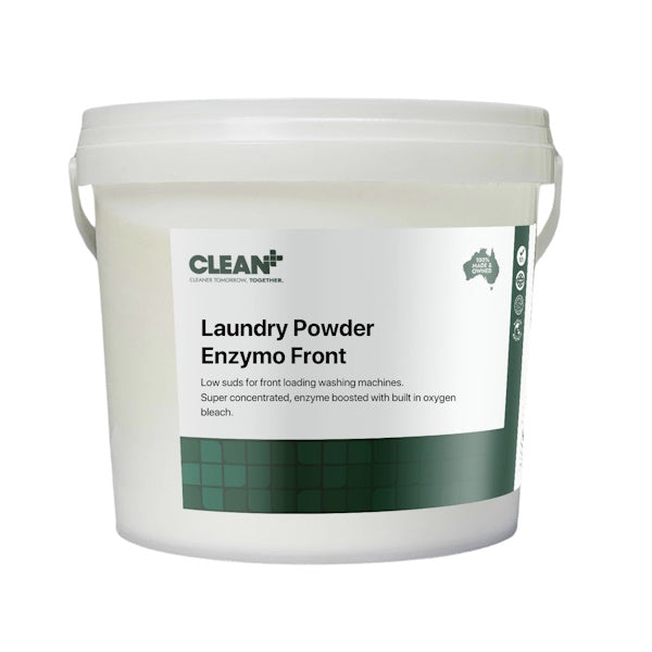 Clean Plus | Enzymo Concentrated Enzyme Boosted Laundry Powder | Crystalwhite Cleaning Supplies Melbourne