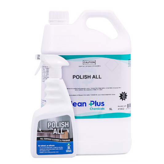 Clean Plus | Polish All Surface Cleaner and Polisher Group | Crystalwhite Cleaning Supplies Melbourne