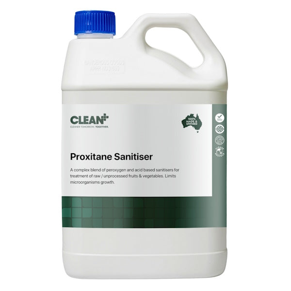 Clean Plus | Proxitane Sanitiser 5Lt | Crystalwhite Cleaning Supplies Melbourne