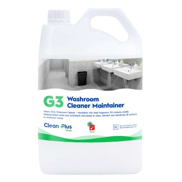 Clean Plus | G3 Washroom Cleaner Maintainer | Crystalwhite Cleaning Supplies Melbourne