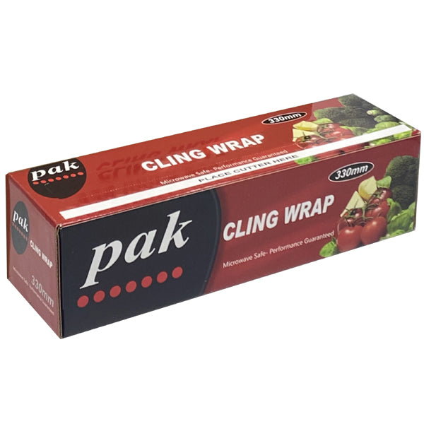 Pak Plus | Premium Cling Film Wrap with Easy Cutter | Crystalwhite Cleaning Supplies Melbourne