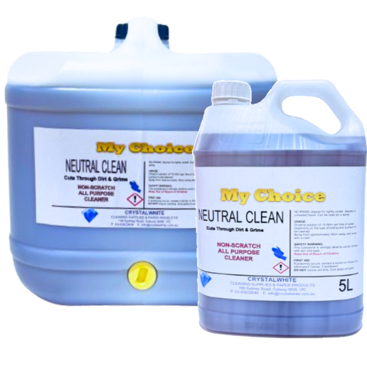 My Choice | Neutral Clean Floor Cleaner |  Crystalwhite Cleaning Supplies Melbourne