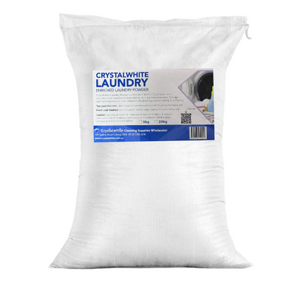 Crystalwhite | Laundry Powder 20Kg | Crystalwhite Cleaning Supplies Melbourne.