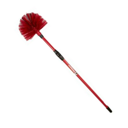 Crystalwhite | Domed Cobweb Duster Broom with Extendable Handle | Crystalwhite Cleaning Supplies Melbourne.