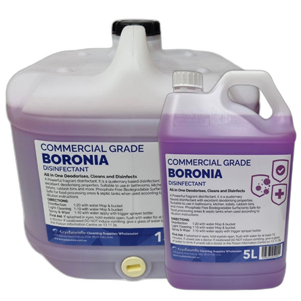 Crystalwhite | Boronia Commercial Grade Disinfectant | Crystalwhite Cleaning Supplies Melbourne