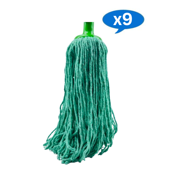 Crystalwhite | Bulk Buy Mop Head 400g x9 | Crystalwhite Cleaning Supplies Melbourne.