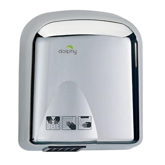 Dolphy | Tranquil Stainless Steel Hand Dryer 1650W | Crystalwhite Cleaning Supplies Melbourne