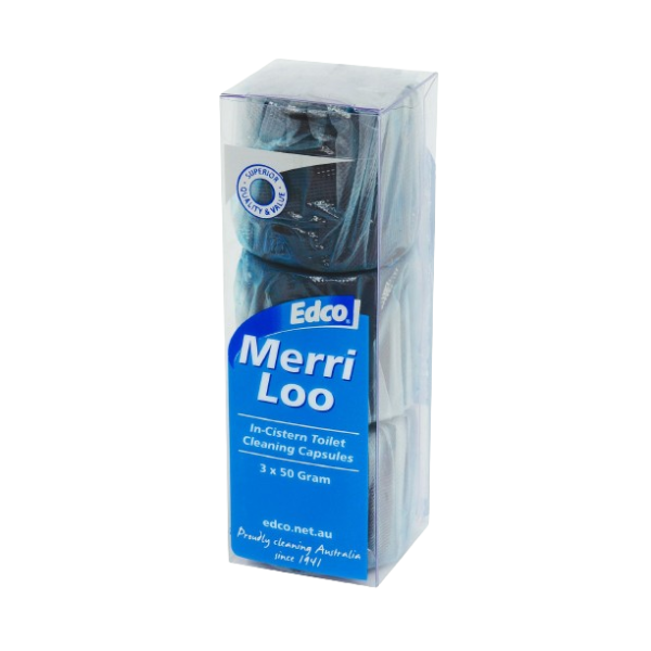 Edco | Merri Loo In-Cistern Cleaner Pack Of 3| Crystalwhite Cleaning Supplies Melbourne.