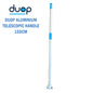 Edco | Duop Alluminium Fixed Handle 155cm | Crystalwhite Cleaning Supplies