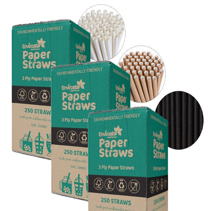 Envirostar | Paper Straws Group | Crystalwhite Cleaning Supplies Melbourne