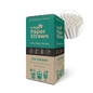 Envirostar | Paper Straws Premium 3 Ply Regular White | Crystalwhite Cleaning Supplies Melbourne