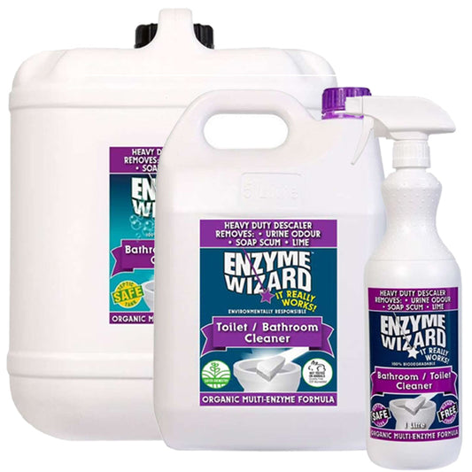 Enzyme Wizard | Bathroom and Toilet Cleaner Group | Crystalwhite Cleaning Supplies Melbourne