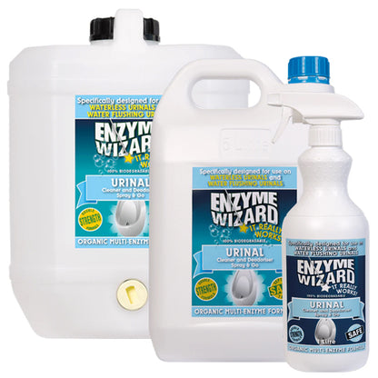 Enzyme Wizard | Urinal Cleaner and Deodorizer Spray N Go Group | Crystalwhite Cleaning Supplies Melbourne