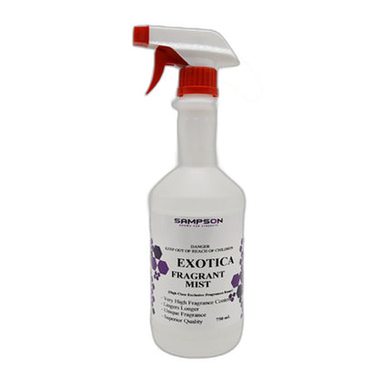 Sampson | Exotica Fragrant Mist 750ml | Crystalwhite Cleaning Supplies Melbourne 