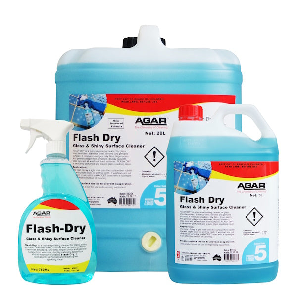 Agar | Flash Dry Window Cleaner Group | Crystalwhite Cleaning Supplies Melbourne