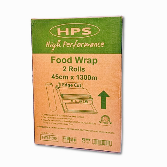 High Performance | Food Wrap Meat Film Carton 45cm X 1300m | Crystalwhite Cleaning Supplies Melbourne.