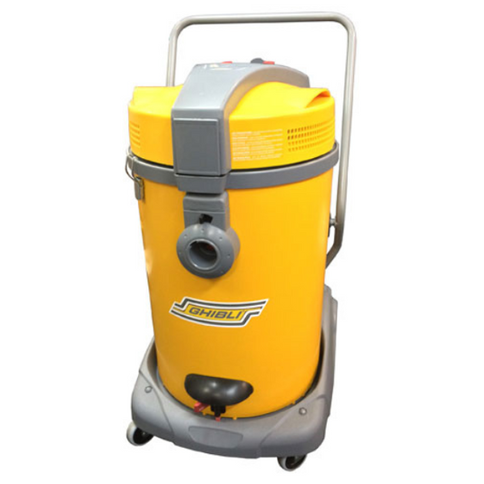 Ghibli | 56L Wet and Dry Outrigger Commercial Vacuum | Crystalwhite Cleaning Supplies Melbourne