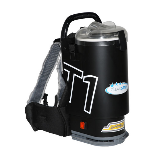 Ghibli | T1 Backpack Clear Lid Vacuum Cleaner | Crystalwhite Cleaning Supplies Melbourne.