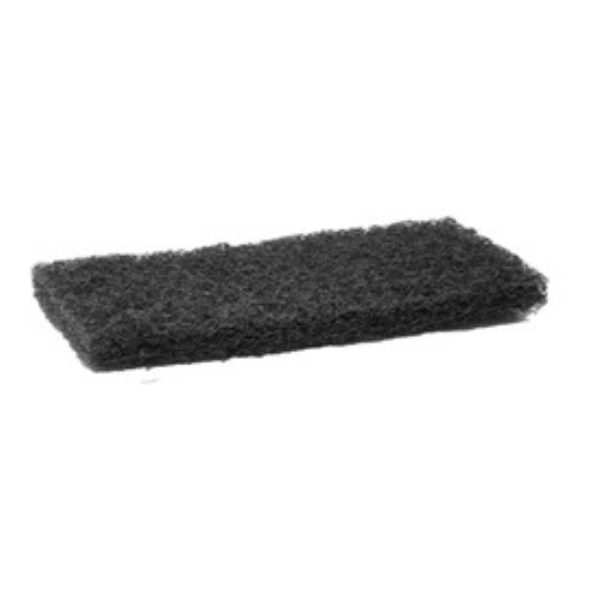 Edco | Glomesh Black Rectangular Glitterpad | Crystalwhite Cleaning Supplies Melbourne