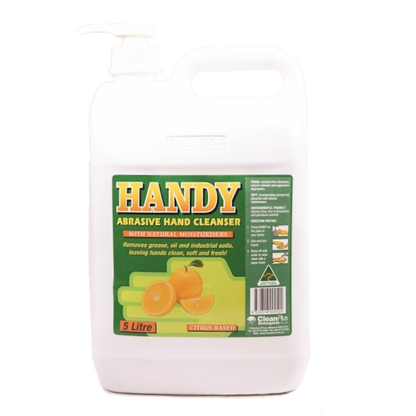 Clean Plus | Handy Pumice Abrasives Hand Cleaner 5Lt | Crystalwhite Cleaning Supplies Melbourne