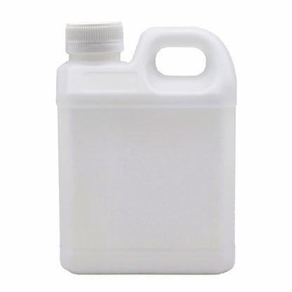 Crystalwhite Cleaning Supplies | 1 Litre Jerry Can White or Clear Plastic Container Bottle with Cap | Crystalwhite Cleaning Supplies Melbourne