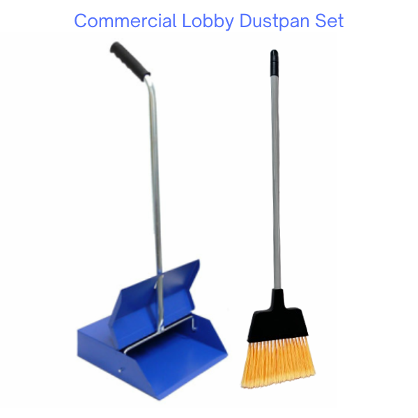 Crystalwhite Cleaning Supplies | Commercial Lobby Dustpan Set | Crystalwhite Cleaning Supplies Melbourne